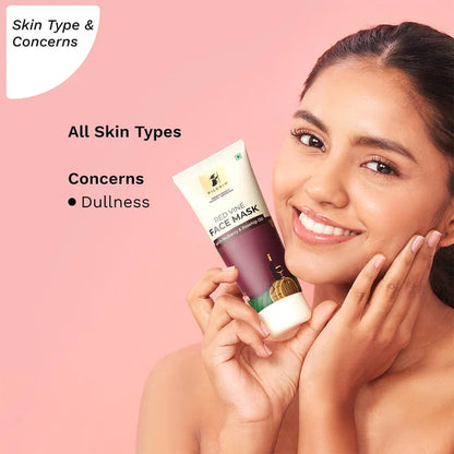 Pilgrim Red Vine Face Mask with Mulberry & Rosehip Oil