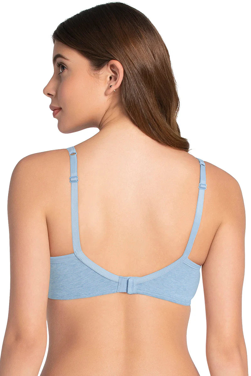 Amante  Cotton Casual Padded Non-wired T-shirt Bra