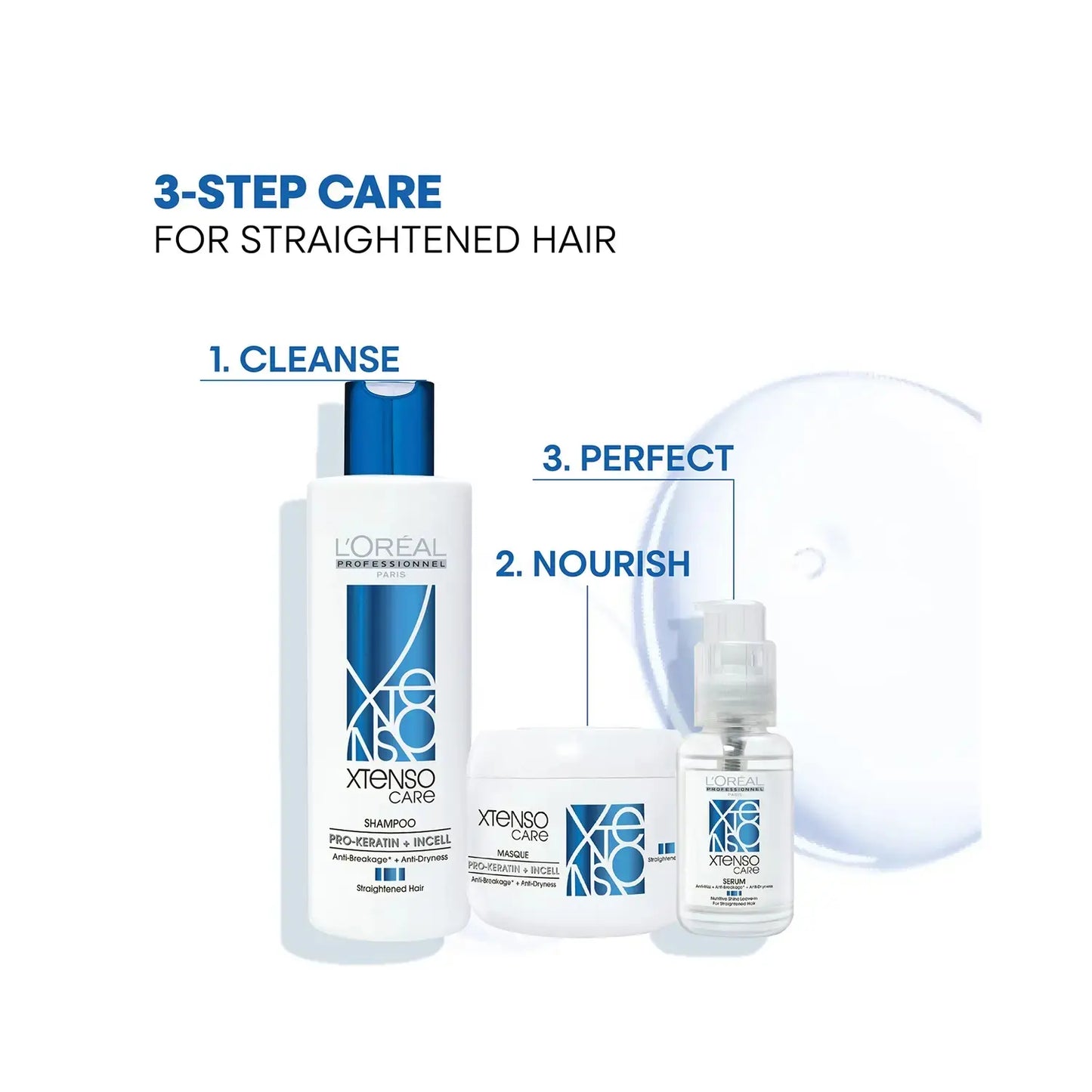 L'Oreal Professionnel L'Oreal Professionnel Xtenso Care Shampoo (250ml)